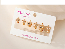 фото Серьги  3 пары  - (артикул - 18e02300-ZZ3723)