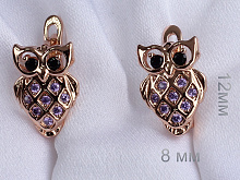 фото Серьги  fallon - (артикул - 18e01770-FF8343)